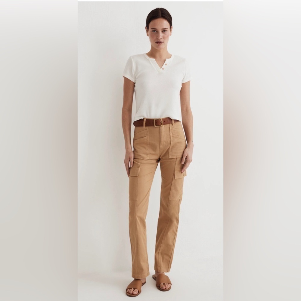 MADEWELL 90’s CARGO STRAIGHT SZ 24 TAN